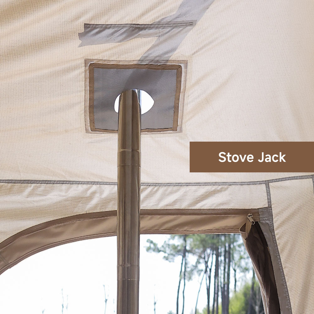 Self-Inflating Glamping Tent