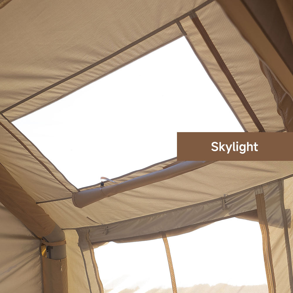 Self-Inflating Glamping Tent