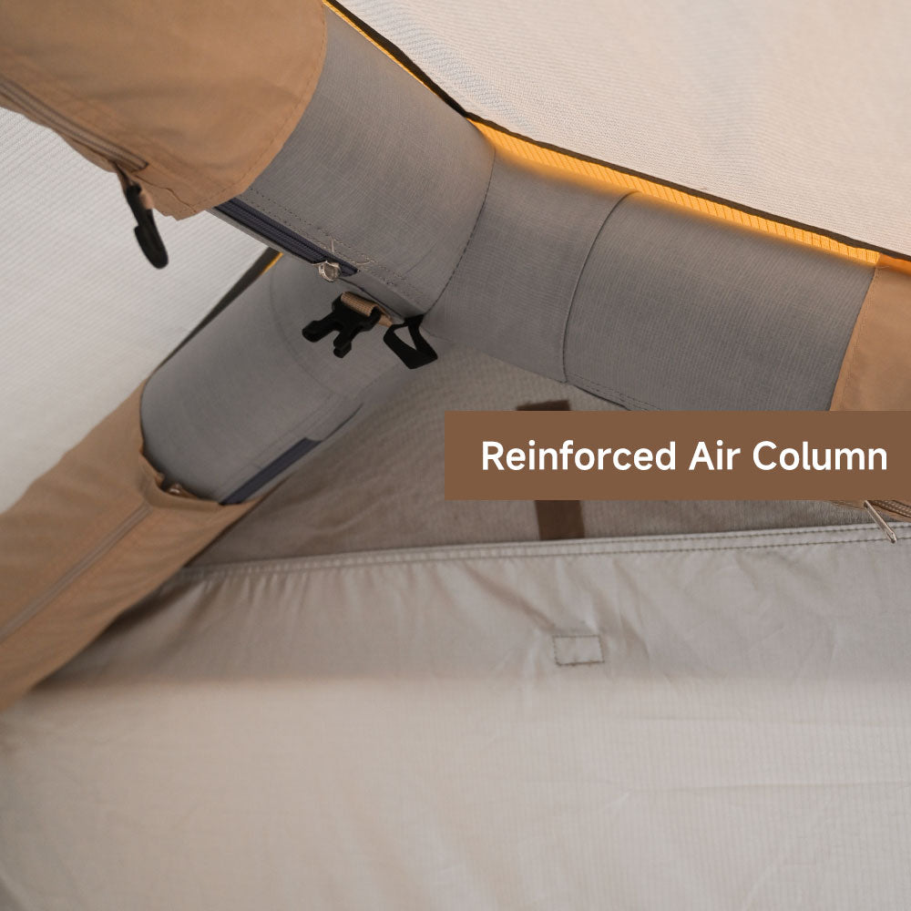 Self-Inflating Glamping Tent