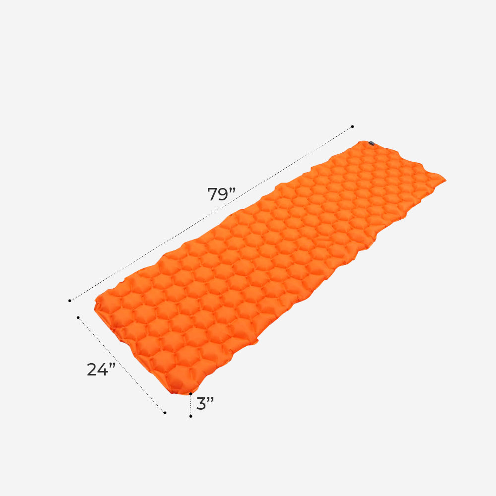 Diamond-Shaped Sleeping Pad