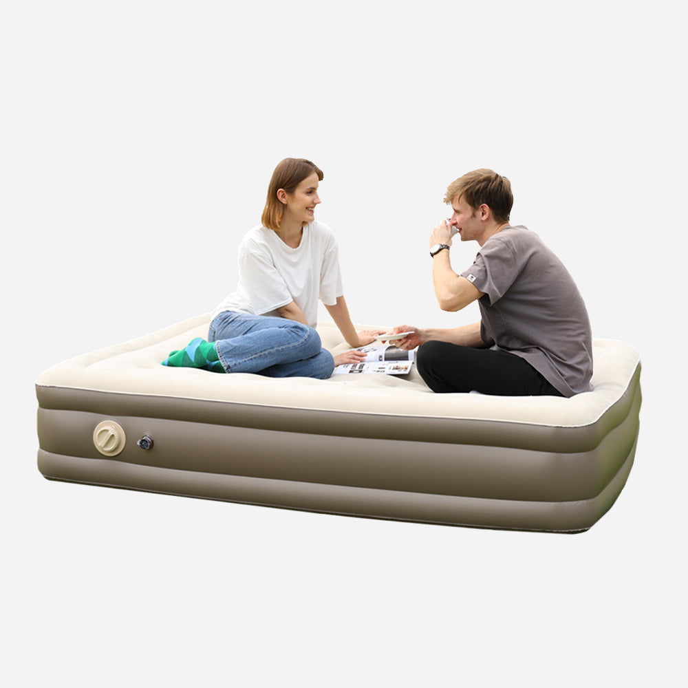 Aerogogo Top Rated Air Bed with Built-in Pump Deluxe Accessories