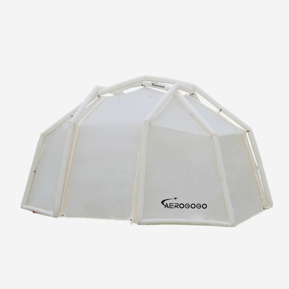 festival dome tent Aerogogo Moon Air Tent with UPF50+Sun Protection, Inflatable Tent House