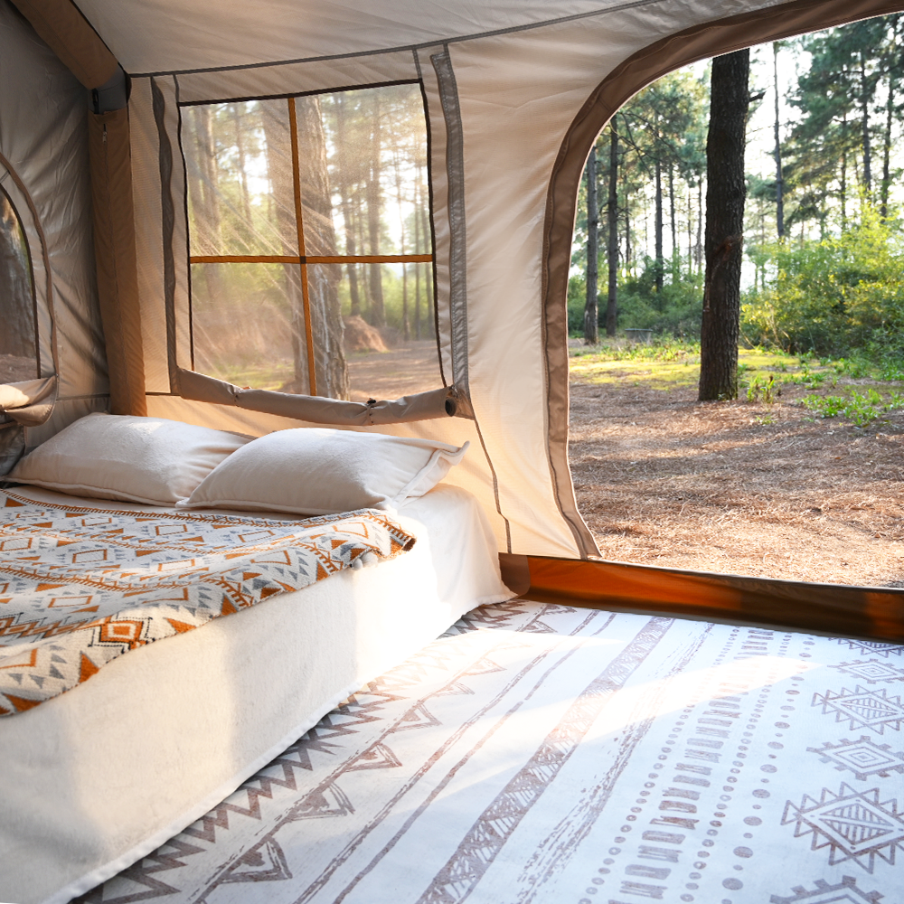 Self-Inflating Glamping Tent