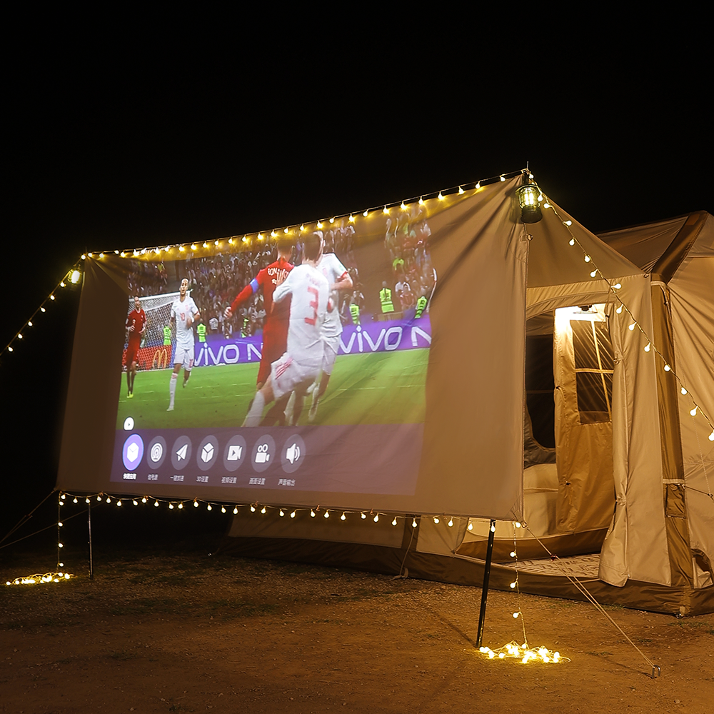 Self-Inflating Glamping Tent