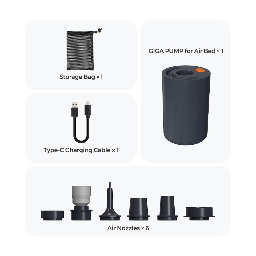 GIGA PUMP for Air Bed