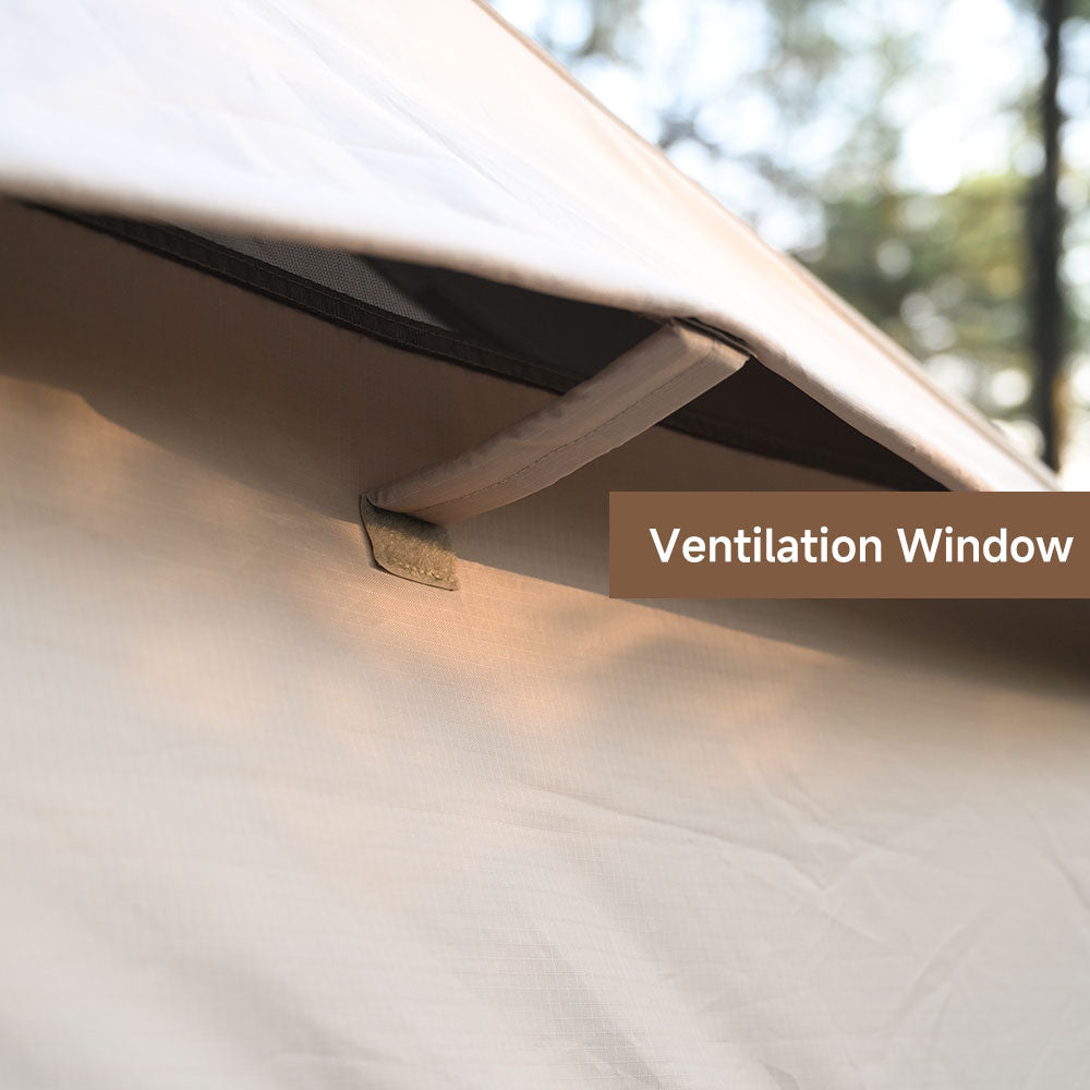 Self-Inflating Glamping Tent