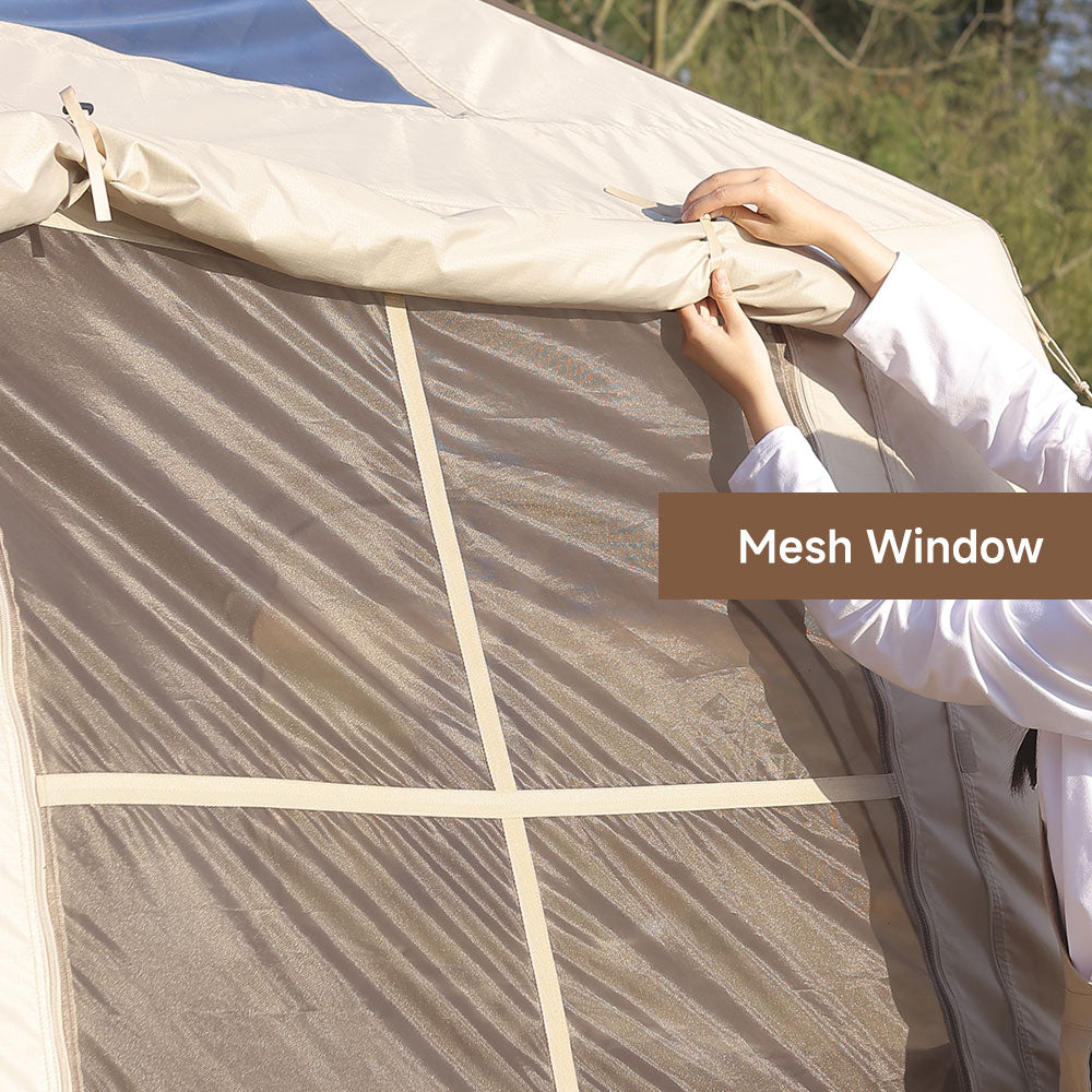 Self-Inflating Glamping Tent