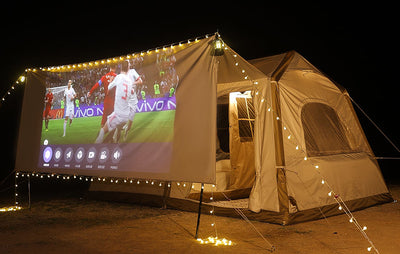pop up glamping tent Aerogogo Inflatable Tents For Camping, Glamping Tent for 4-8 People