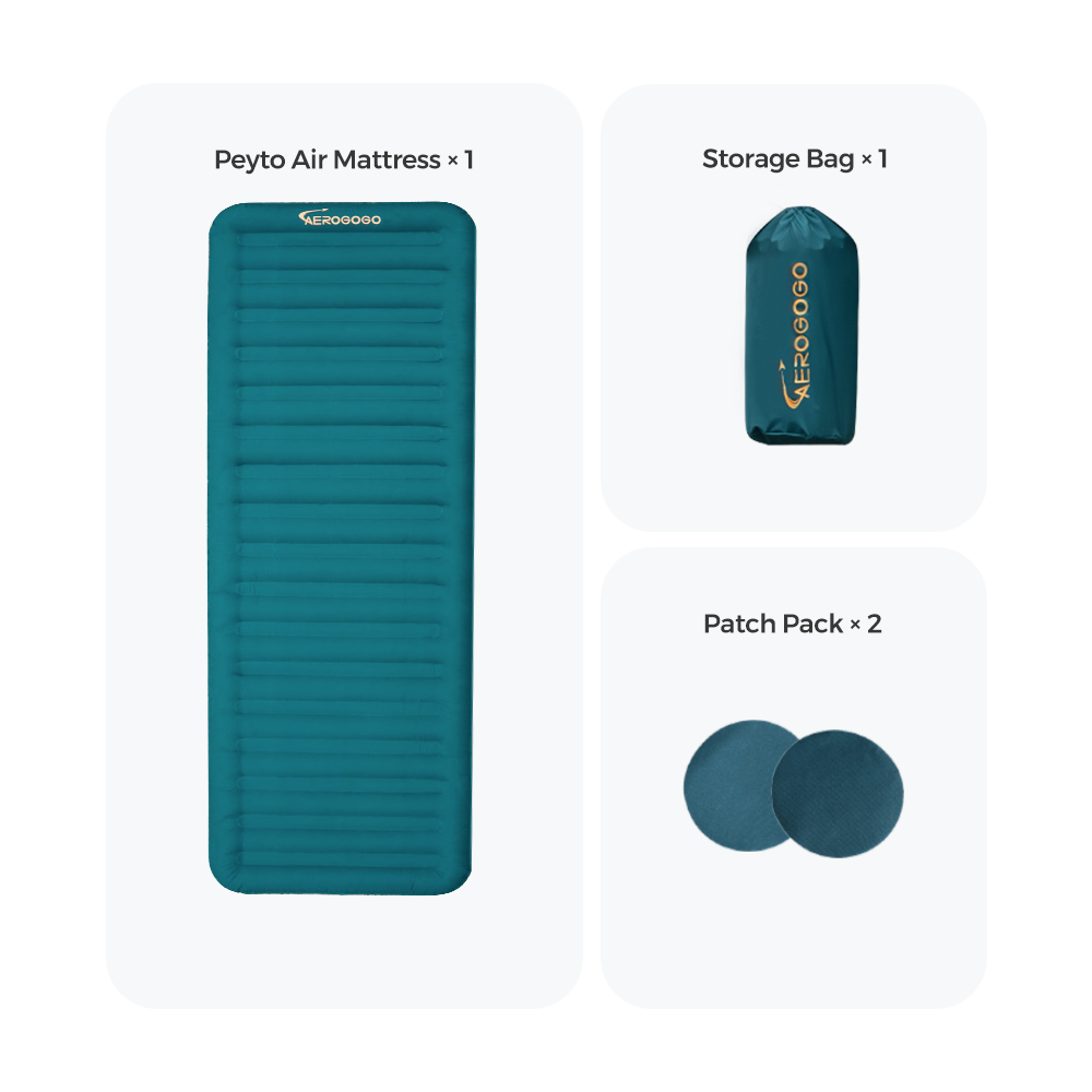 Aerogogo Peyto Air Mattress Unmatched Comfort and Stability for Outdoor Enthusiasts